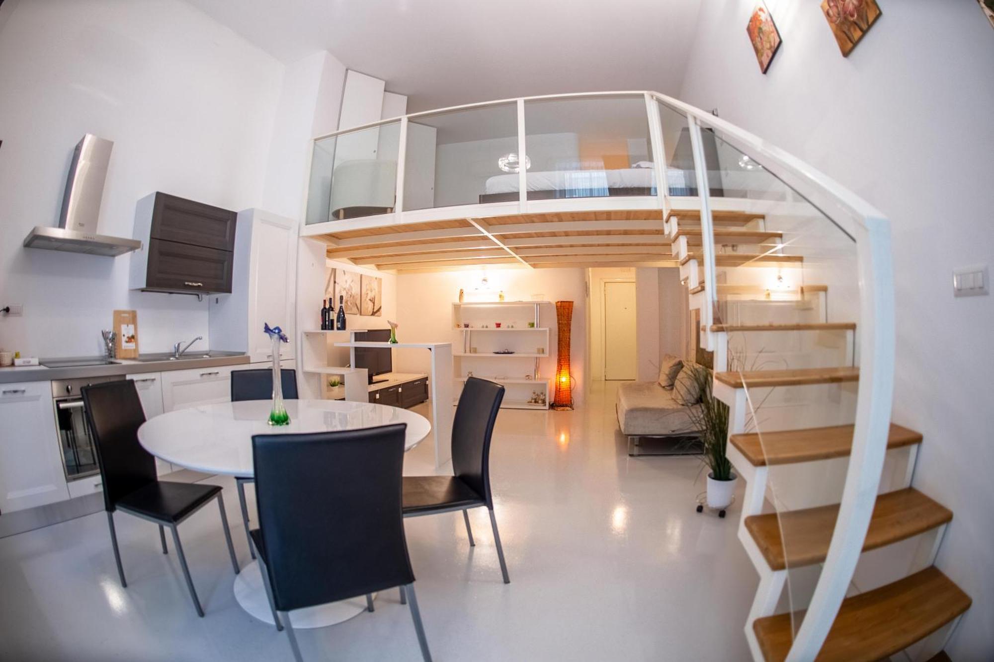 Апартаменты Angel White Loft Салерно Экстерьер фото